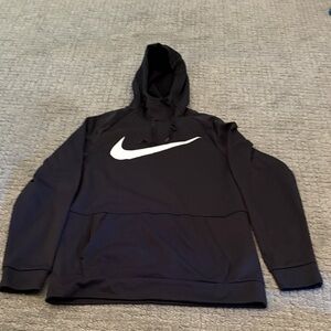Nike Men's Black Pullover Hoodie